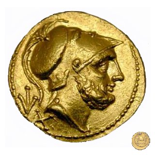 88/1 - LX assi - punta di lancia (spearhead) 209 BC (Italia Sud Est)