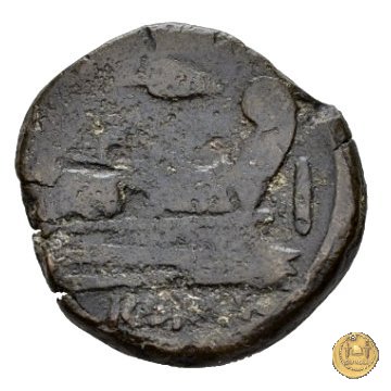 88/3a - asse (punta di lancia in alto - tipo C) 209 BC (Italia Sud Est)