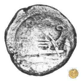 88/5 - triente (punta di lancia davanti - tipo B) 209 BC (Italia Sud Est)