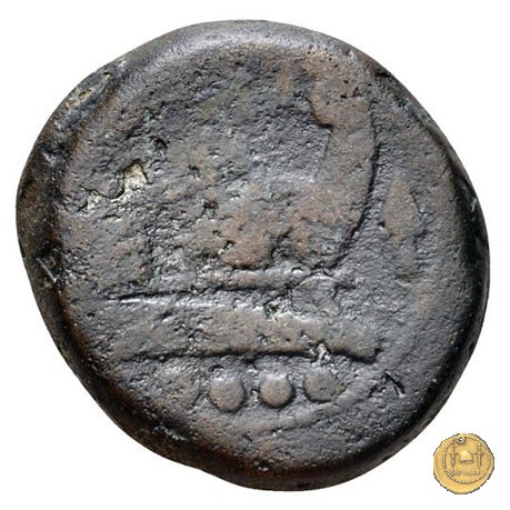 88/5 - triente (punta di lancia davanti - tipo A) 209 BC (Italia Sud Est)