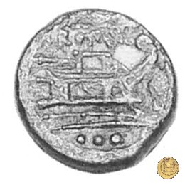 88/6 - quadrante (punta di lancia davanti - tipo B) 209 BC (Italia Sud Est)