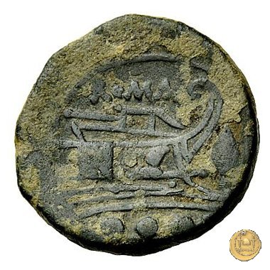 88/6 - quadrante (punta di lancia davanti - tipo B) 209 BC (Italia Sud Est)