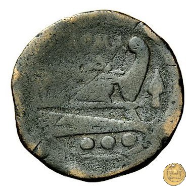 88/6 - quadrante (punta di lancia davanti - tipo A) 209 BC (Italia Sud Est)