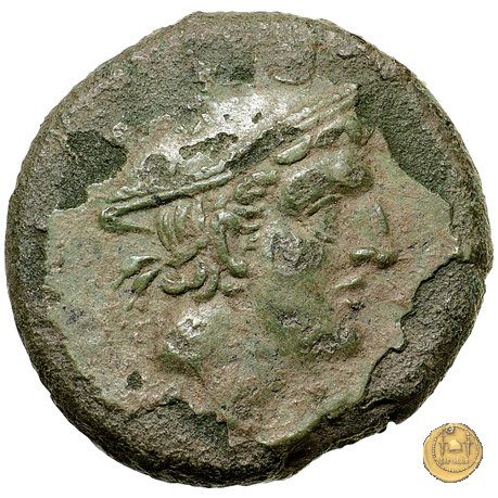 97/13d - quadrante (Mercurio) 211-208 BC (Luceria)