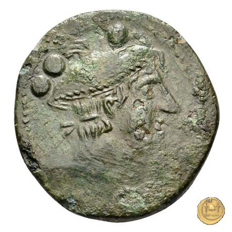 97/13d - quadrante (Mercurio) 211-208 BC (Luceria)