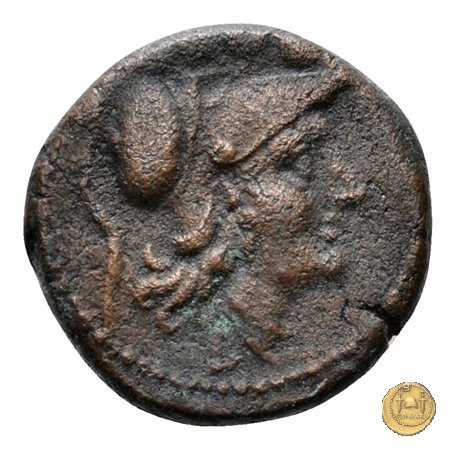 97/25 - triente 211-208 BC (Luceria)