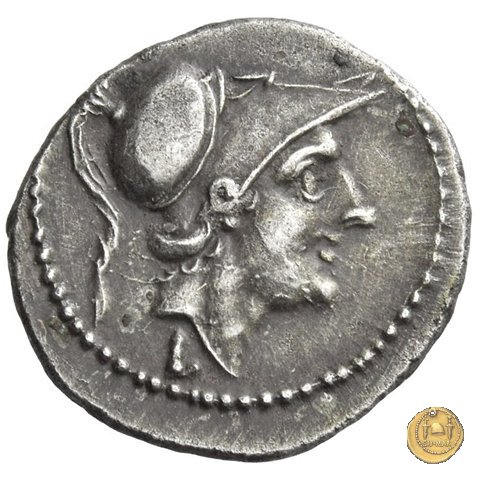 98A/2 - Minerva / Cavaliere - L / T 211-210 a.C. (Luceria)