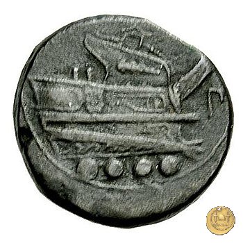 99/5 - triente 209-208 BC (Luceria)