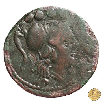 99/5 - triente 209-208 BC (Luceria)