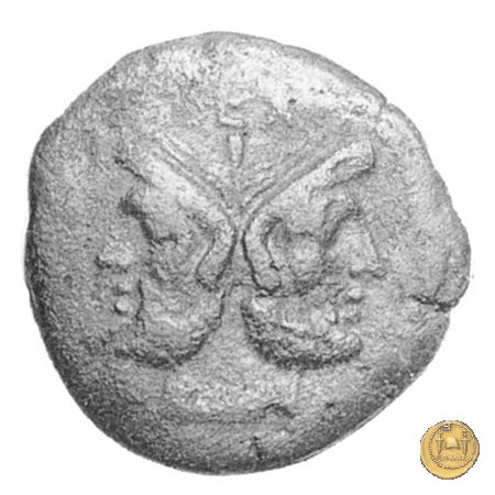 asse Sex. Iulius 130-128 BC (Spagna)