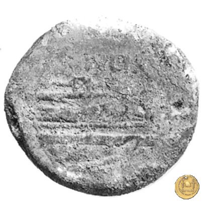 asse Sex. Iulius 130-128 BC (Spagna)