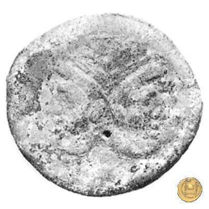 asse Sex. Iulius 130-128 BC (Spagna)