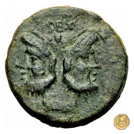 asse Sex. Iulius 130-128 BC (Spagna)