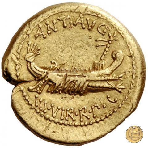 aureo LEG II 32-31 BC (Itinerante con M. Antonius)