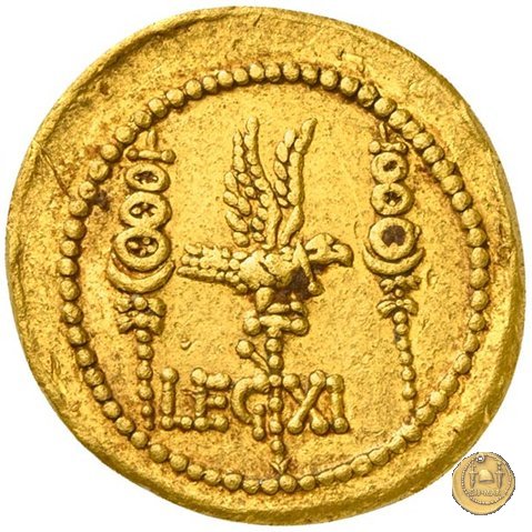 aureo LEG XI 32-31 BC (Itinerante con M. Antonius)