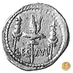 aureo LEG XVI 32-31 BC (Itinerante con M. Antonius)