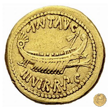 aureo LEG XXII 32-31 BC (Itinerante con M. Antonius)