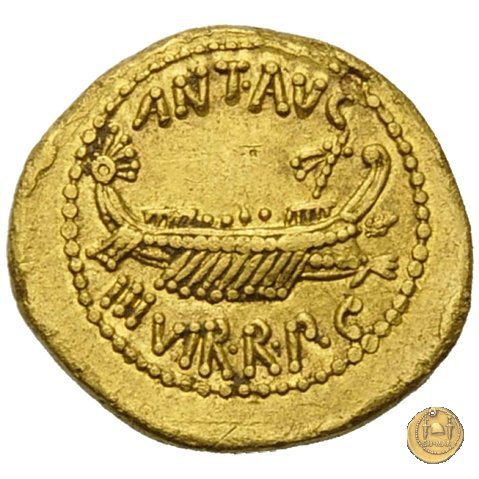 aureo LEG XX 32-31 BC (Itinerante con M. Antonius)