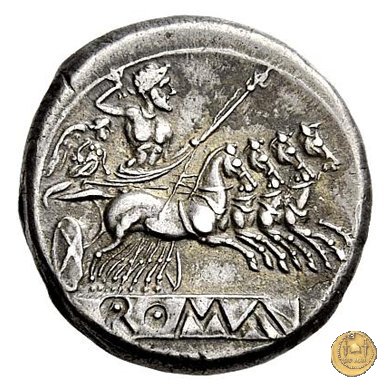 didramma o quadrigato 225-212 BC (Roma)