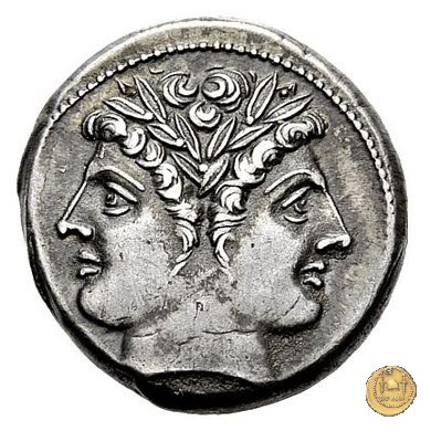 didramma o quadrigato 225-212 BC (Roma)