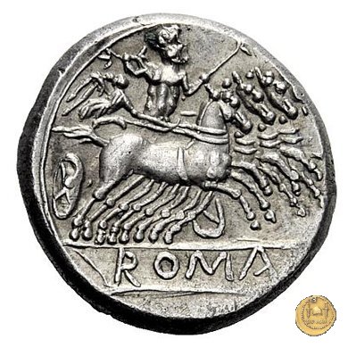 didramma o quadrigato 225-212 BC (Roma)