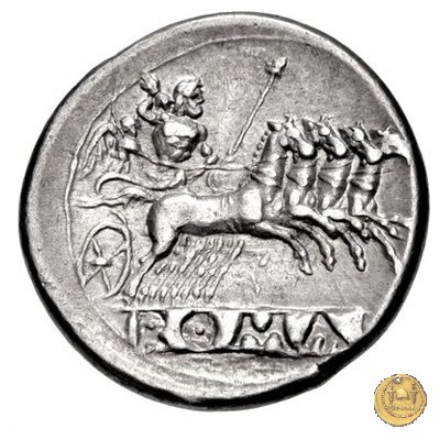 didramma o quadrigato 225-212 BC (Roma)