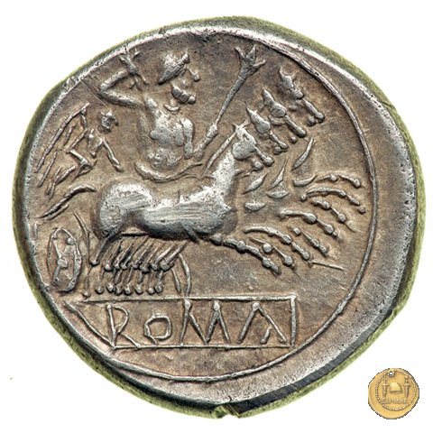 didramma o quadrigato 225-212 BC (Roma)