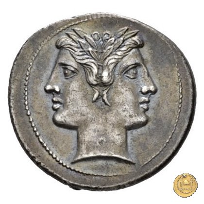 didramma o quadrigato 225-212 BC (Roma)