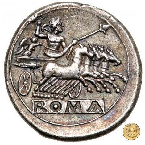 didramma o quadrigato 225-212 BC (Roma)