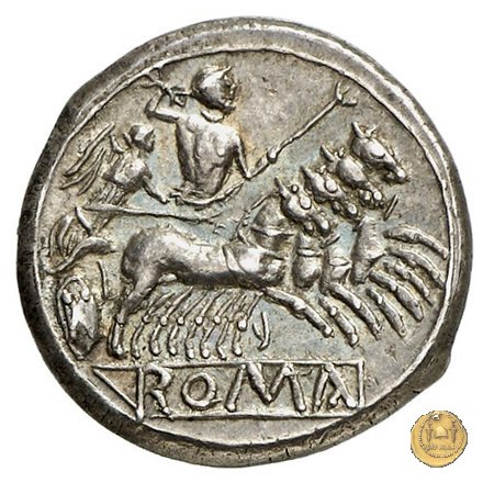 didramma o quadrigato 225-212 BC (Roma)