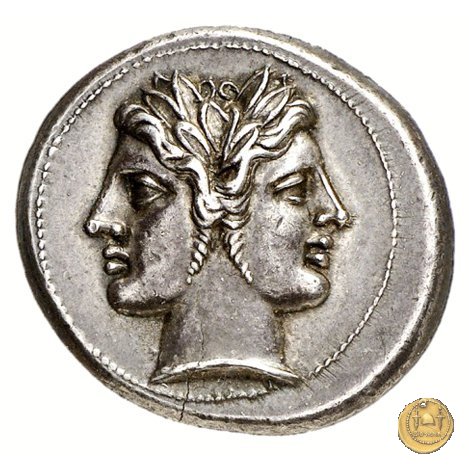 didramma o quadrigato 225-212 BC (Roma)