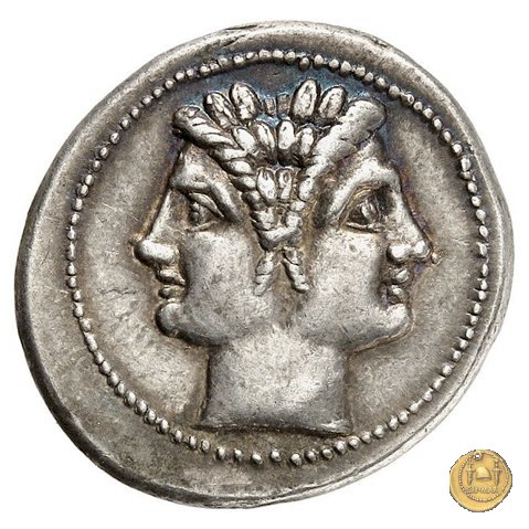 didramma o quadrigato 225-212 BC (Roma)