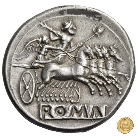 didramma o quadrigato 225-212 BC (Roma)