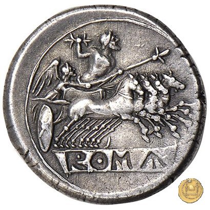 didramma o quadrigato 225-214 BC