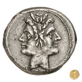 didramma o quadrigato 225-214 BC