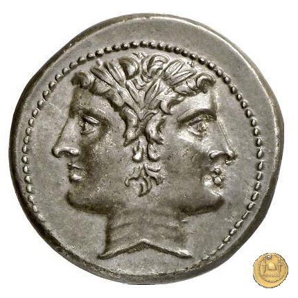 didramma o quadrigato 225-214 BC