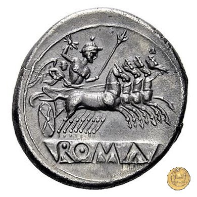 didramma o quadrigato 225-214 BC