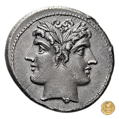 didramma o quadrigato 225-214 BC