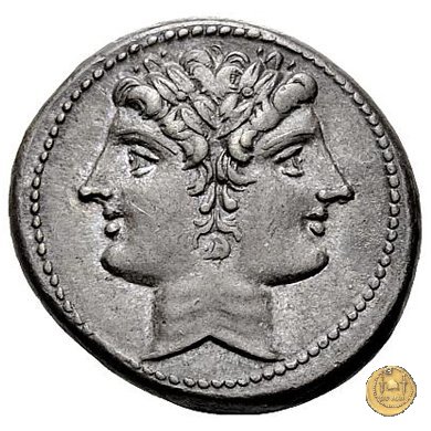 didramma o quadrigato 225-214 BC