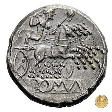 didramma o quadrigato 225-214 BC