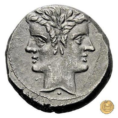 didramma o quadrigato 225-214 BC