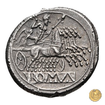 didramma o quadrigato 225-214 BC