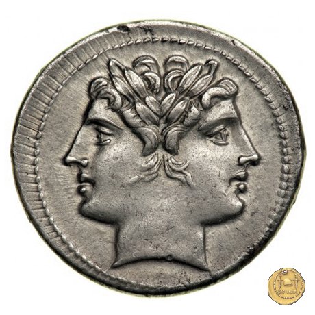 didramma o quadrigato 225-214 BC