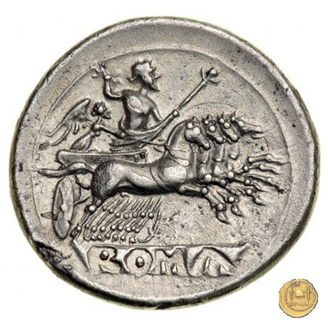 didramma o quadrigato 225-214 BC