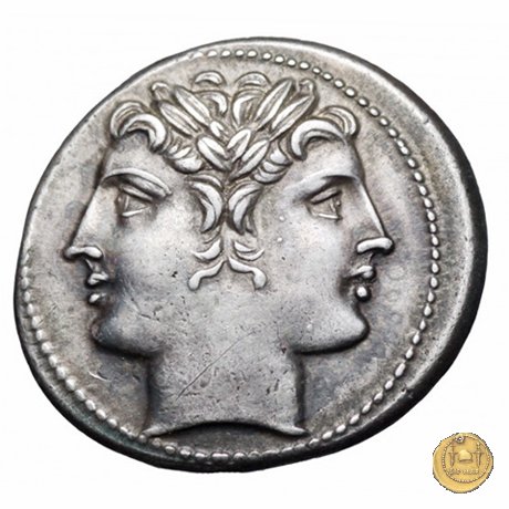 didramma o quadrigato 225-214 BC