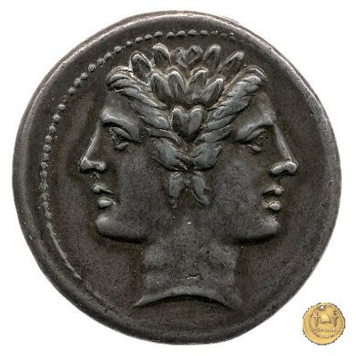 didramma o quadrigato 225-214 BC