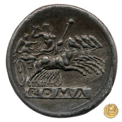 didramma o quadrigato 225-214 BC