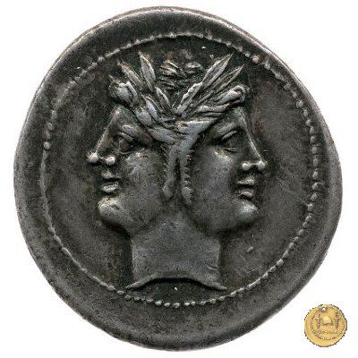 didramma o quadrigato 225-214 BC