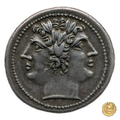 didramma o quadrigato 225-214 BC