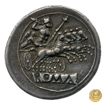 didramma o quadrigato 225-214 BC